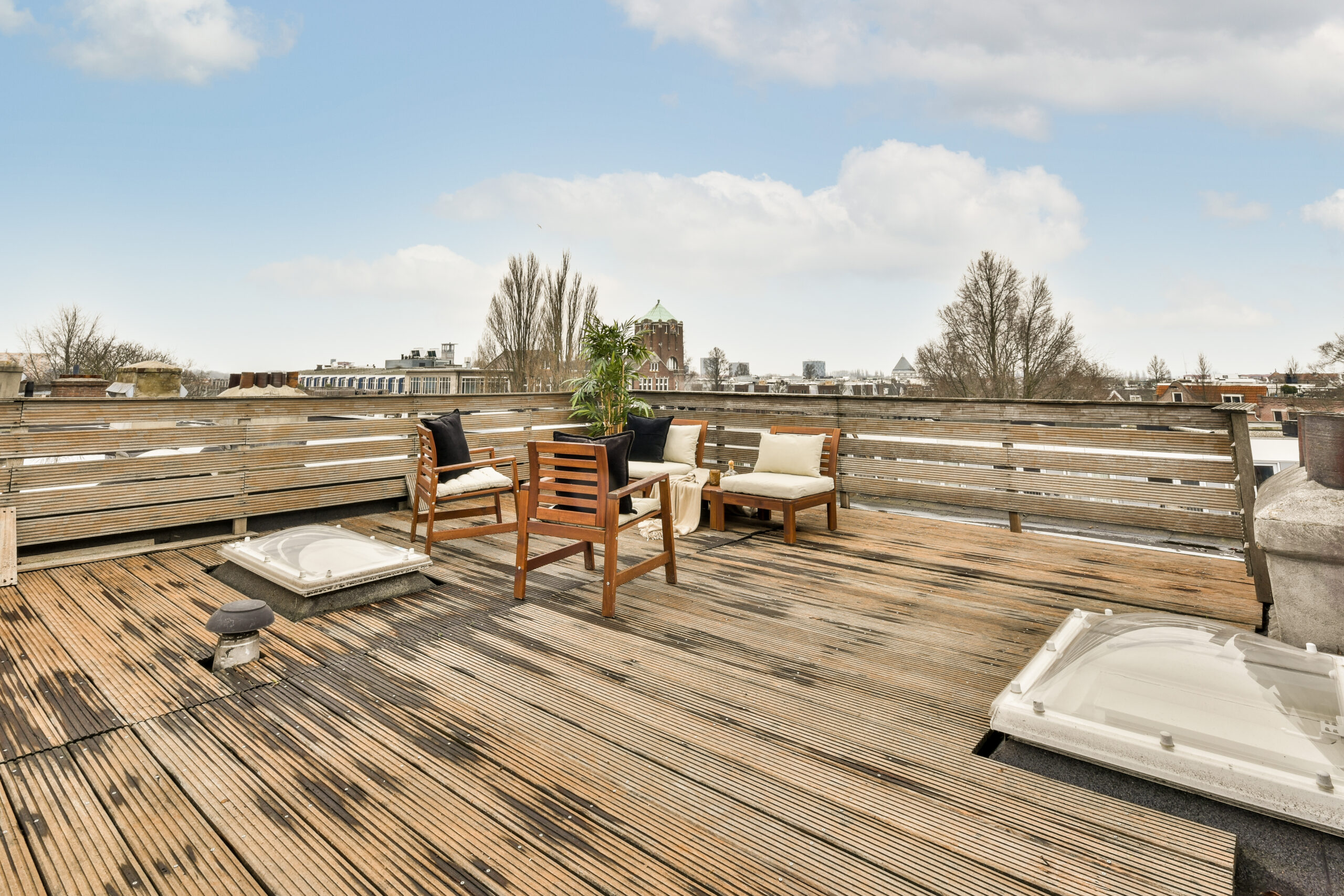 casious sitting area in balcony